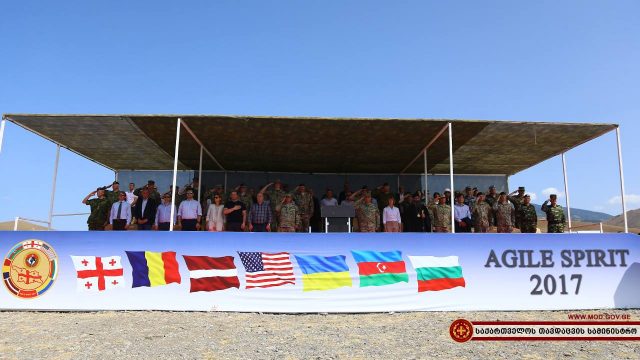 В Грузии завершились интернациональные военные учения Agile Spirit 2017