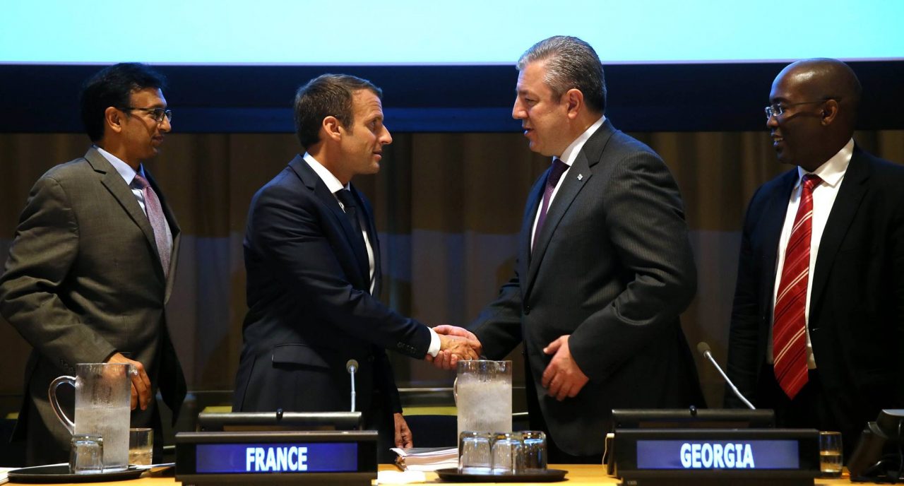 Премьер-министр Грузии перенял от президента Франци председательство "Партнерства открытого правления" (OGP)