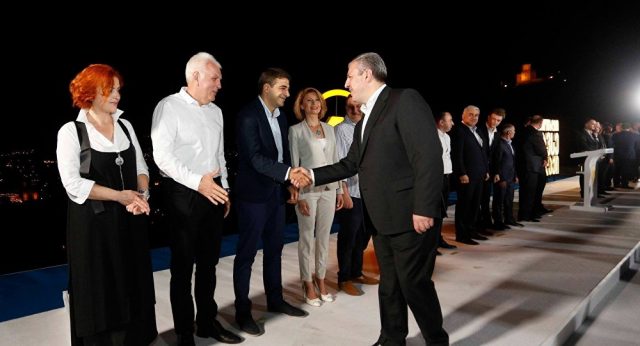 Георгий Квирикашвили представил кандидатов в мажоритарные депутаты сакребуло Тбилиси