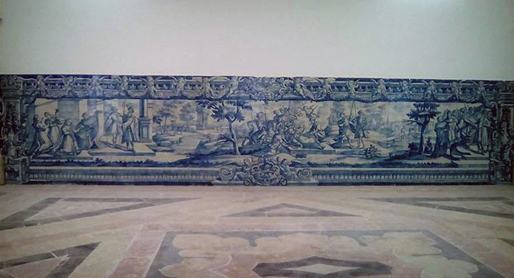 В Лиссабоне в монастыре Граса завершилась реставрация панно с изображением мученичества грузинской царицы Кетеван