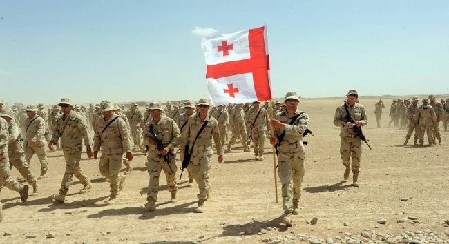 В результате теракта на авиационной базе Баграм в Афганистане пострадали трое грузинских военных