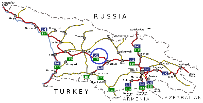 В Грузии начинается строительство двух участков скоростной магистрали Земо Осиаури — Чумателети