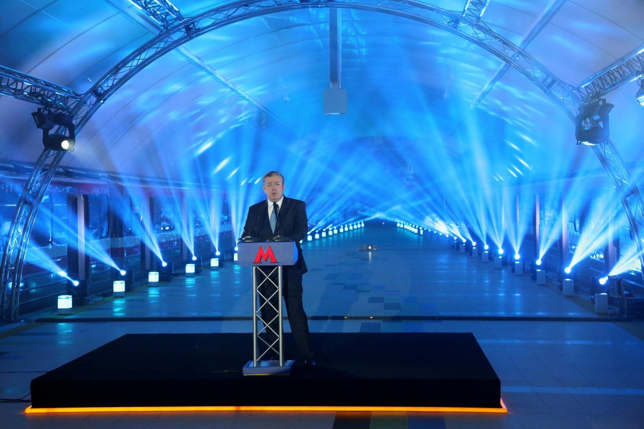 В Тбилиси открылась станция метро «Государственный университет»