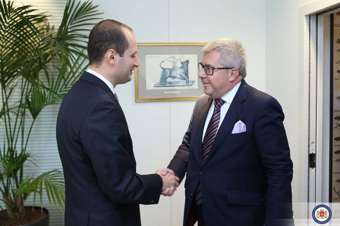 Вице-президент Европарламента Ричард Чарнецки: будущее Европы невозможно без Грузии