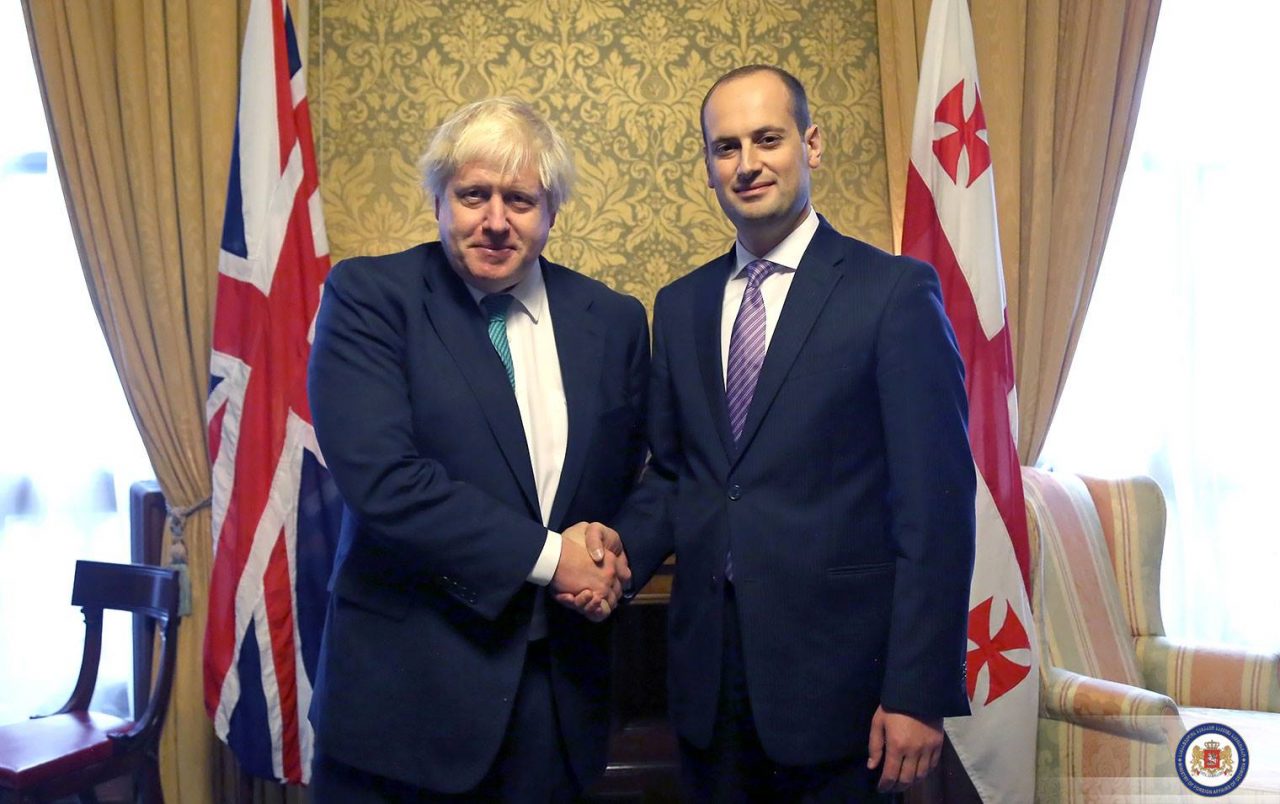 Борис Джонсон собирается посетить Грузию