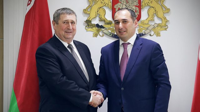 Визит заместителя премьер-министра Беларуси Михаил Русый в Тбилиси