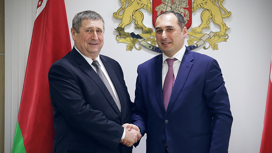 Визит заместителя премьер-министра Беларуси Михаил Русый в Тбилиси