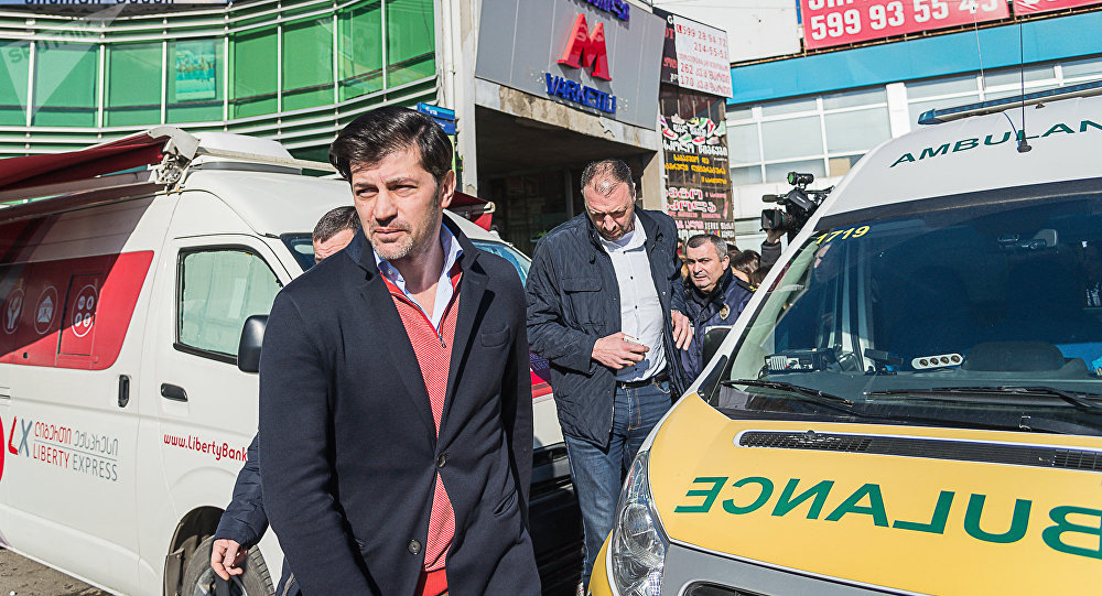 МВД Грузии начало расследование в связи с обрушением потолка в метро Тбилиси