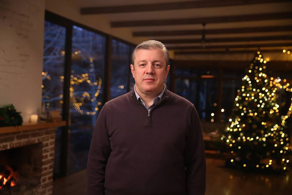 Премьер-министр поздравил население Грузии с Новым Годом