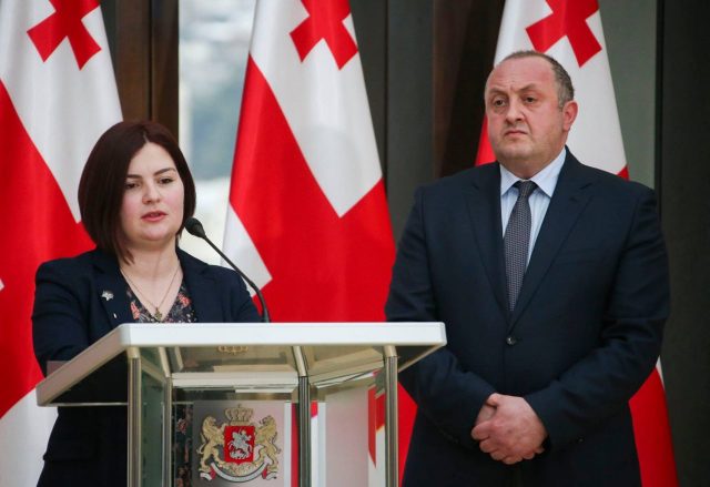Президент Грузии представил своего нового парламентского секретаря