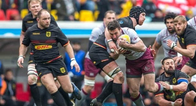 Сборная Грузии по регби разгромила команду Германии