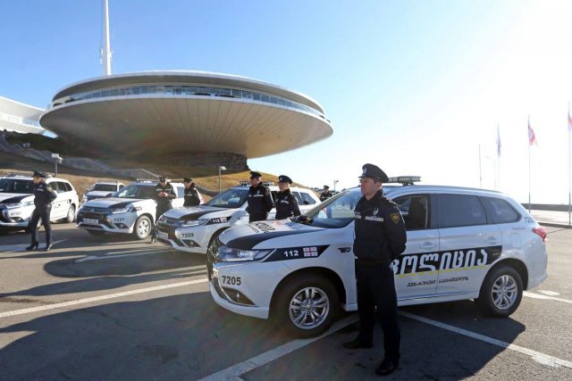 В Грузии патрульная полиция пересядет на электромобили