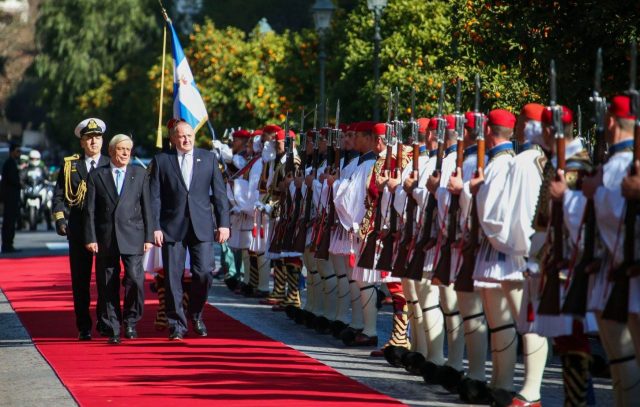 Визит президента Грузии в Грецию