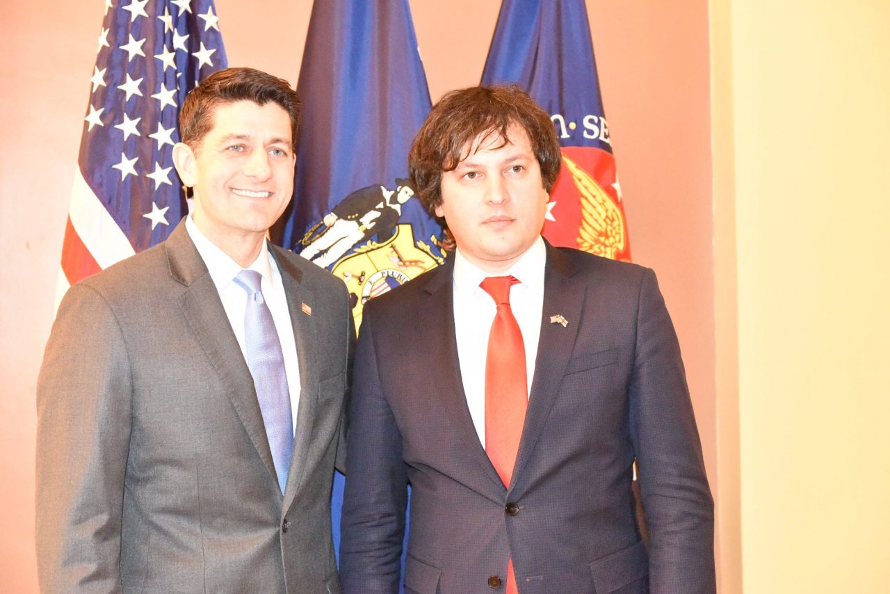 Председатель парламента Грузии встретился со спикером Палаты представителей Конгресса США