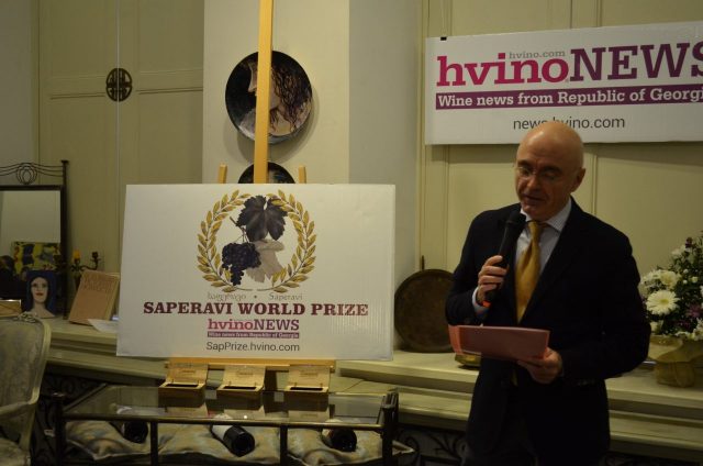 «Saperavi World Prize» – новый международный конкурс для виноделов из разных стран мира. Церемония награждения участников конкурса(видео)