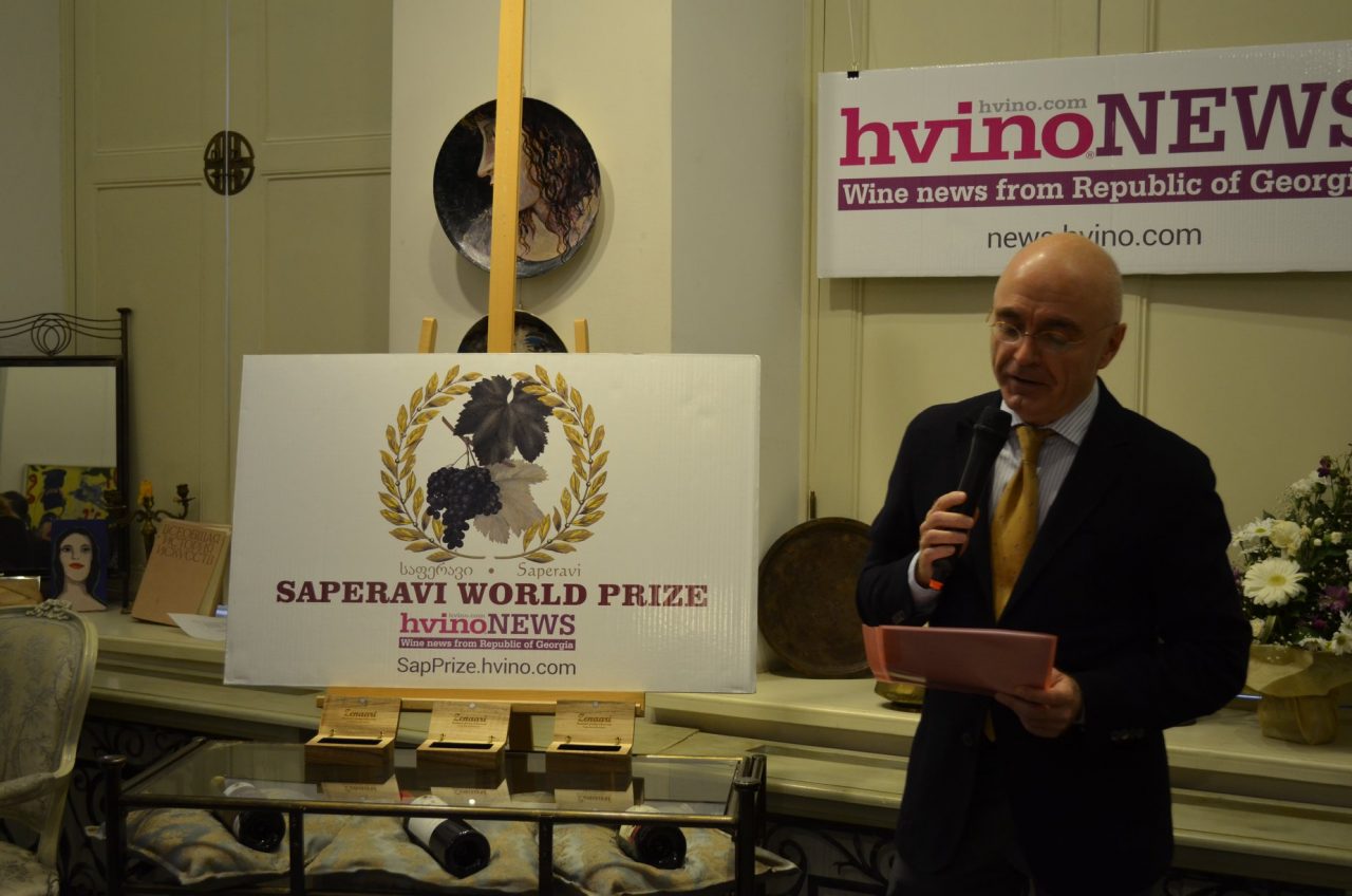 «Saperavi World Prize» – новый международный конкурс для виноделов из разных стран мира. Церемония награждения участников конкурса(видео)