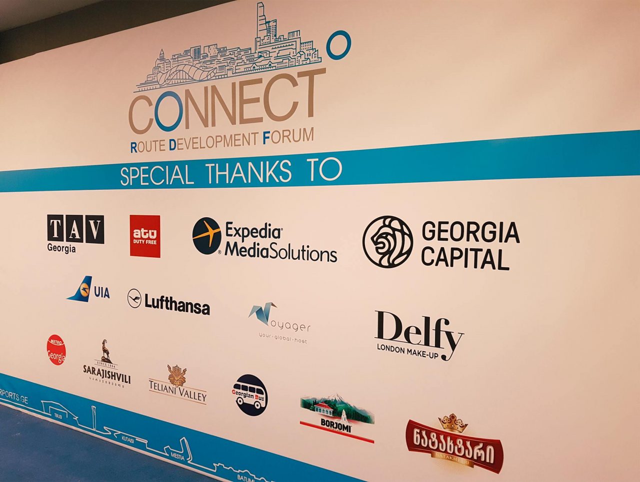 В Тбилиси начал работу  европейский авиационный форум CONNECT 2018