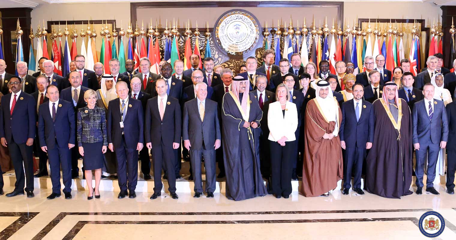 Михаил Джанелидзе принял участие в министериале против "Исламского государства"