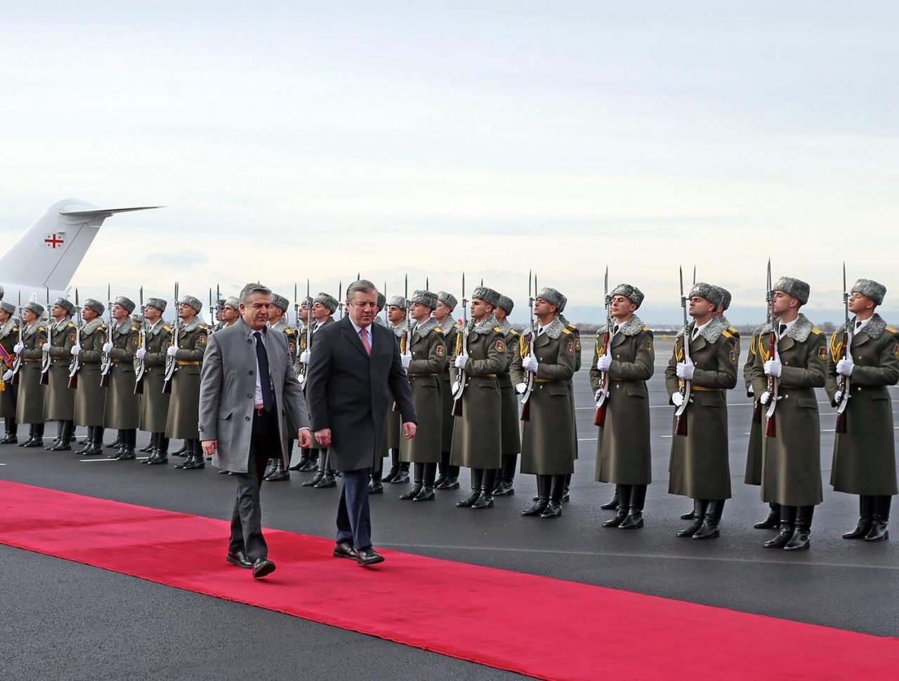 Визит премьер-министра Грузии в Армению