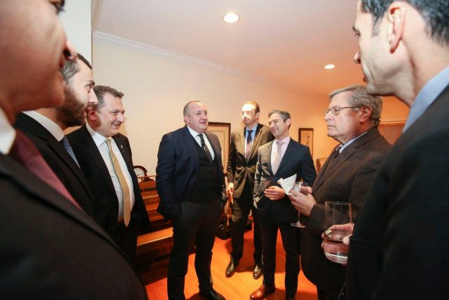 Президент Грузии находится с рабочим визитом в США