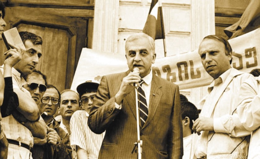 31 марта 1991 года граждане Грузии единогласно высказались за восстановление независимости страны