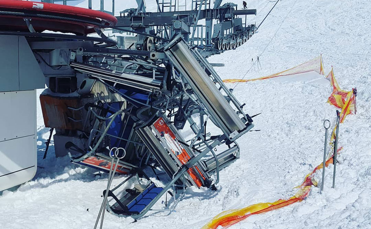 Авария на канатной дороге в Гудаури произошла из-за ошибки оператора