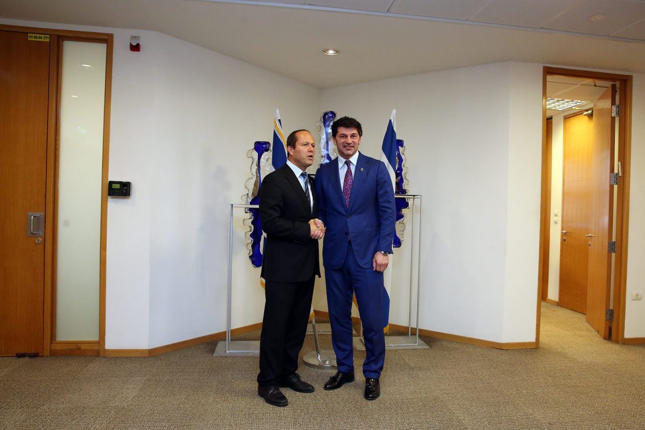 Визит мэра Тбилиси Кахи Каладзе в Израиль