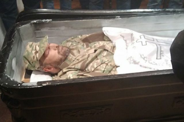 Тело погибшего в Цхинвали Арчила Татунашвили было передано без внутренних органов