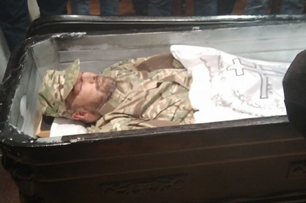Тело погибшего в Цхинвали Арчила Татунашвили было передано без внутренних органов