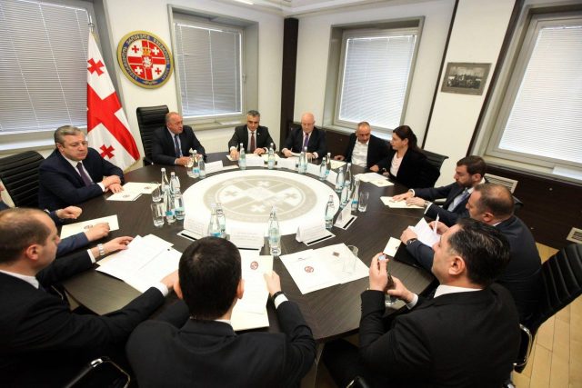 Внеочередное заседания Совета национальной безопасности Грузии