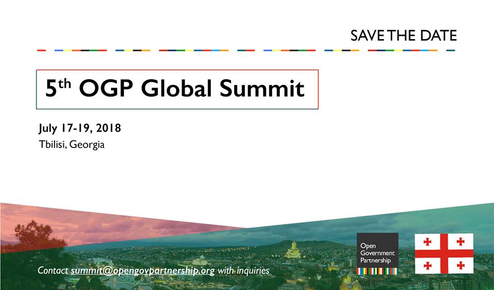Грузия принимает саммит «Партнерства открытого правительства» (OGP)