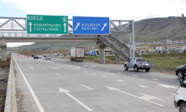 Дорога Тбилиси-Рустави дойдет до границы Азербайджана