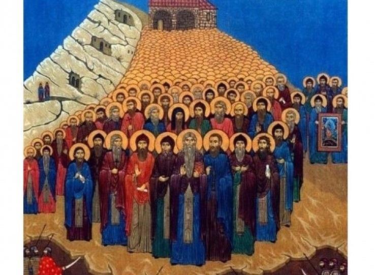 25 августа день памяти мучеников Давидо-Гареджийской лавры