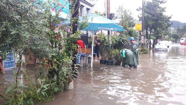 Ливневые дожди вызвали подтопления в западной Грузии