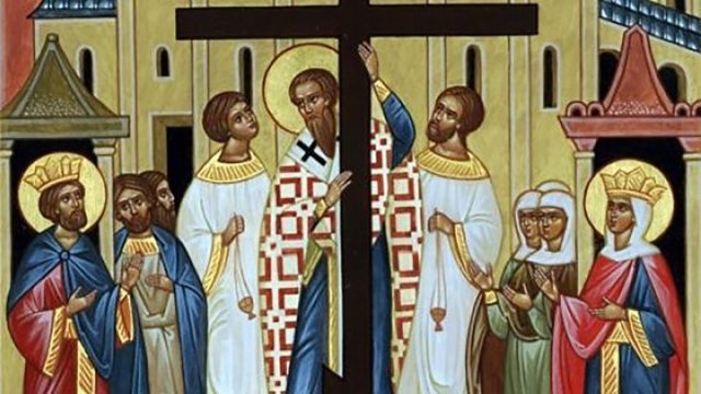 Сегодня-праздник Воздвижения Креста Господня