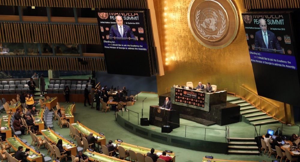 Премьер-министр Грузии Мамука Бахтадзе выступил на 73-й сессии Генассамблеи ООН