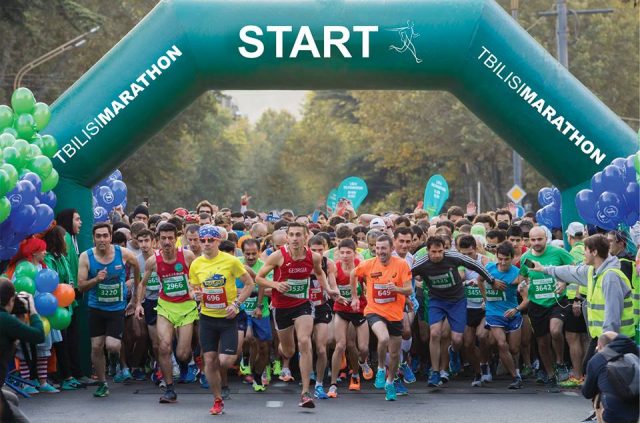 В воскресенье в связи с "Тбилисским марафоном"будет перекрыт центр города