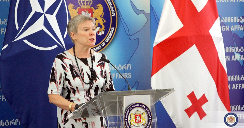 Заместитель генерального секретаря НАТО Роуз Гетемюллер-Грузия станет членом альянса