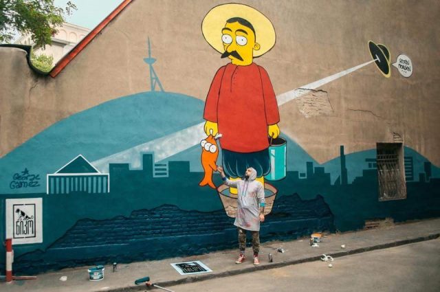 В Тбилиси художники разрисуют стены зданий на семи улицах