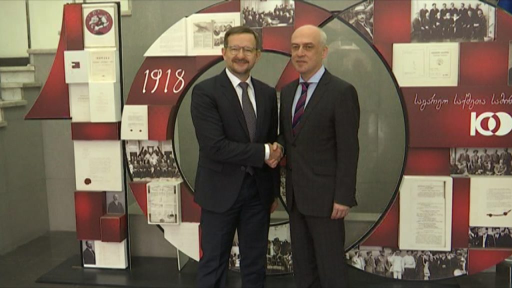 Министр иностранных дел Грузии встретился с генеральным секретарем ОБСЕ