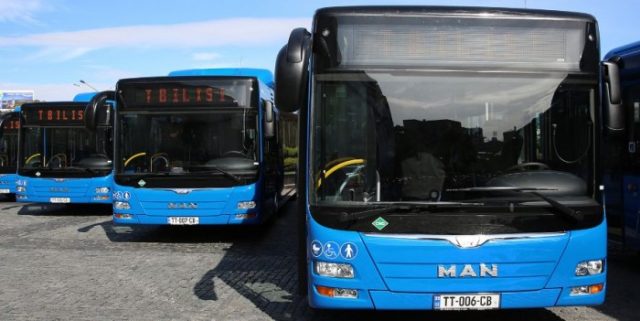 Автопарк Тбилиси пополнится новыми автобусами и микроавтобусами