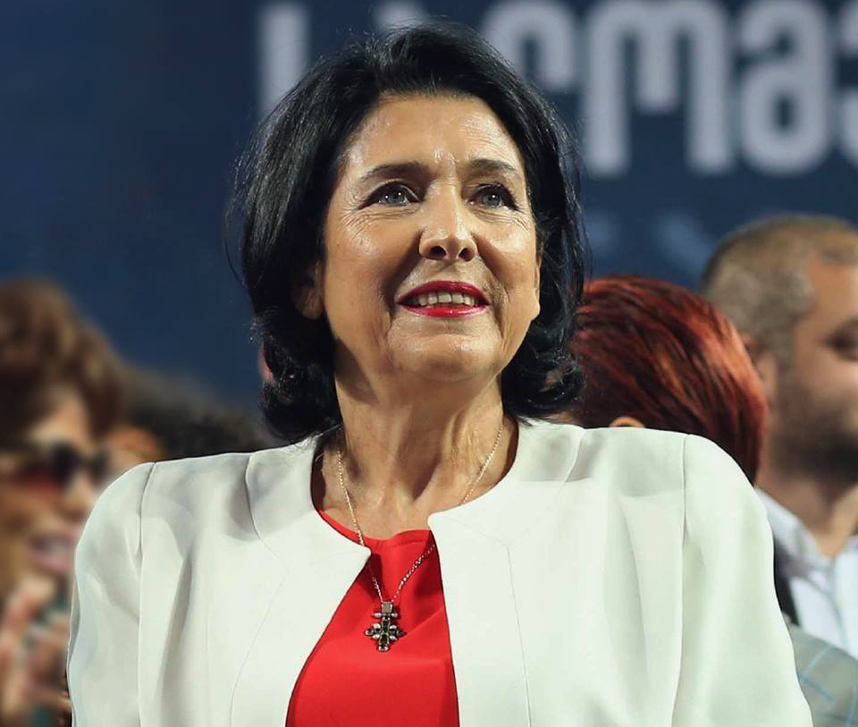 Впервые президентом в современной истории Грузии избрана женщина