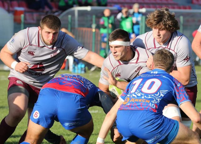 Молодежная сборная Грузии по регби разгромила в тест-матче команду России 52:12