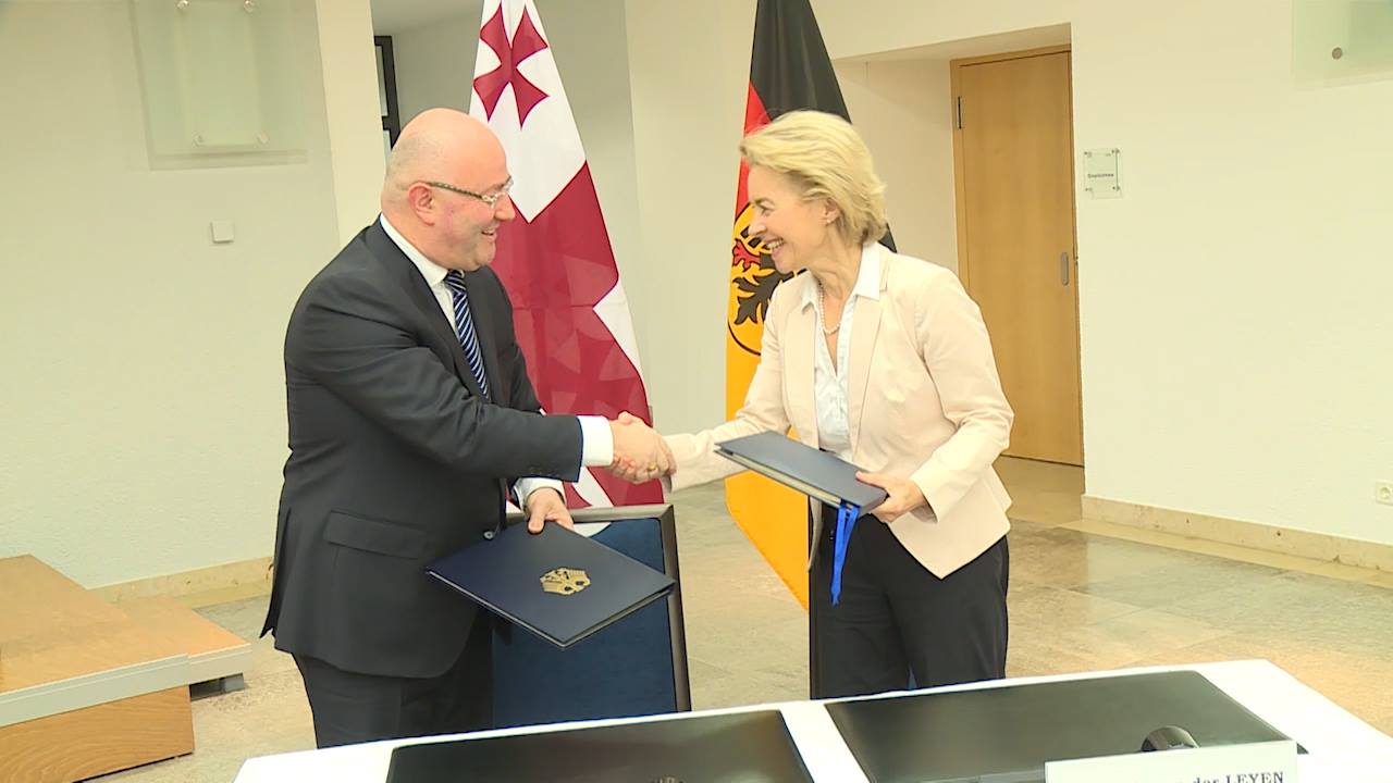 Грузия и Германия подписали первое в истории соглашение о военном сотрудничестве