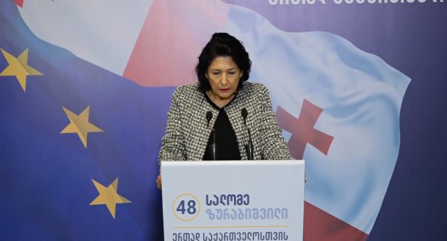 Саломе Зурабишвили заявила, что ее угрожают убить
