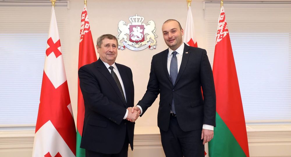 Визит вице-премьера Беларуси Михаила Русого в Грузию