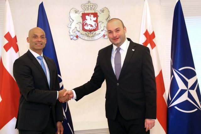 Премьер-министр Грузии встретился со специальным представителем генерального секретаря НАТО
