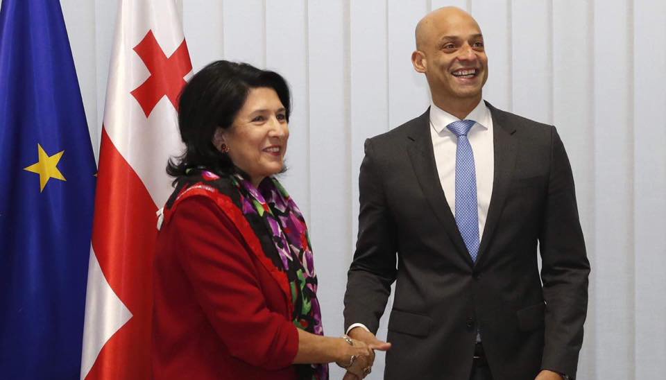 Саломе Зурабишвили совершит свой первый зарубежный визит в Брюссель