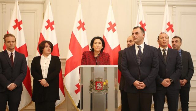 Президент Грузии представила своих советников