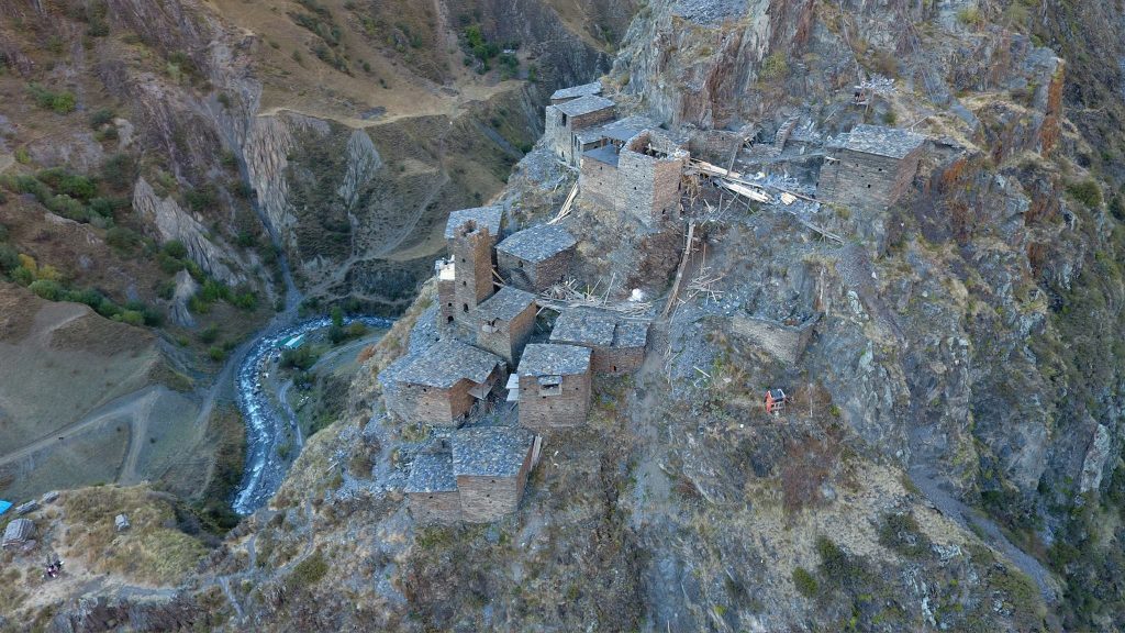 Грузия представила проект на конкурс Europa Nostra село-крепость Муцо в Хевсурети